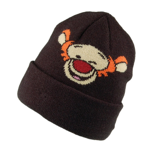 New Era Baby Disney Cuff Knit Tigger Beanie Mütze - Schwarz