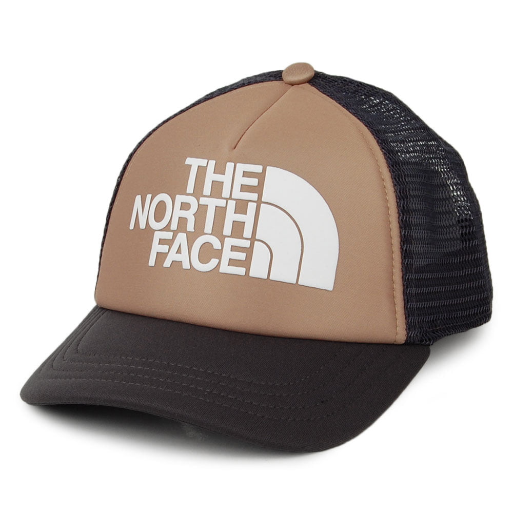The North Face Kinder Logo Trucker Cap - Kamel-Grau