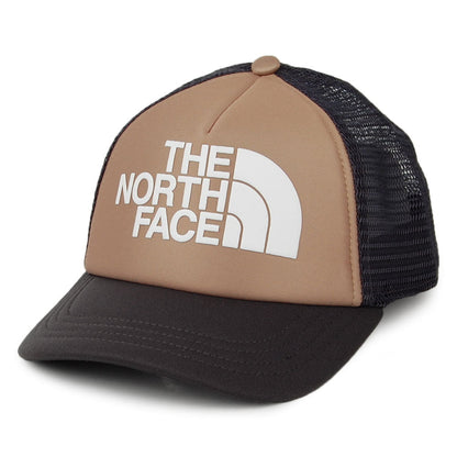 The North Face Kinder Logo Trucker Cap - Kamel-Grau
