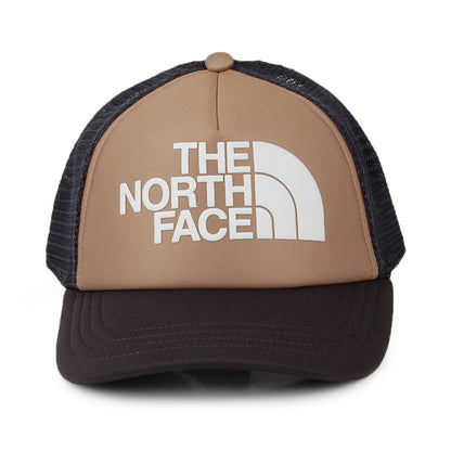 The North Face Kinder Logo Trucker Cap - Kamel-Grau