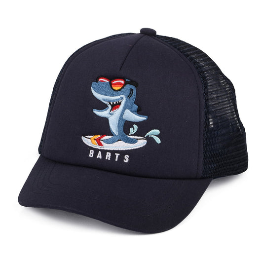 Barts Kinder Hai Trucker Cap - Marineblau