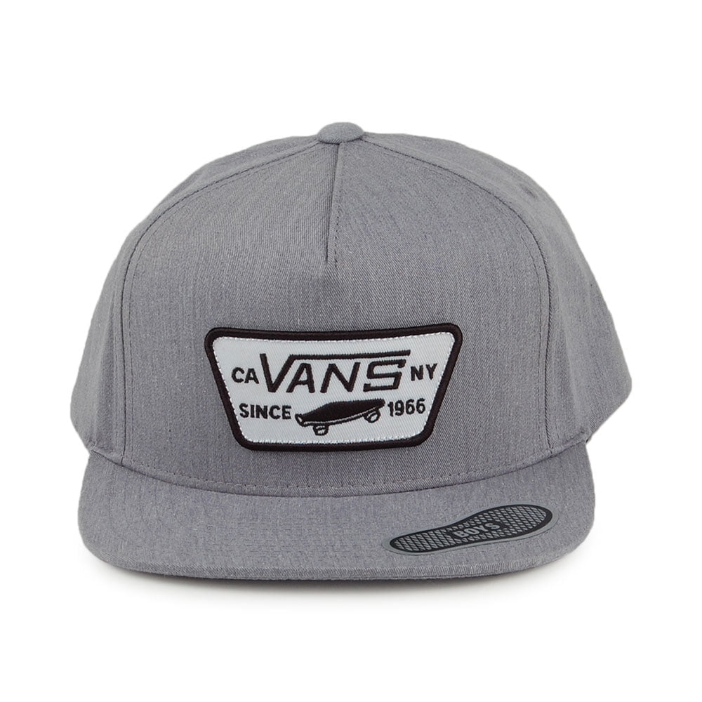 Vans Kinder Full Patch II Snapback Cap - Meliertes Grau