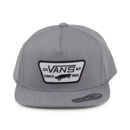 Vans Kinder Full Patch II Snapback Cap - Meliertes Grau