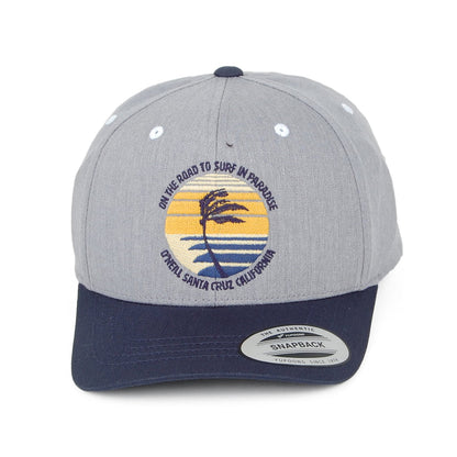 O'Neill Stamped Palm Tree Snapback Cap - Grau-Blau
