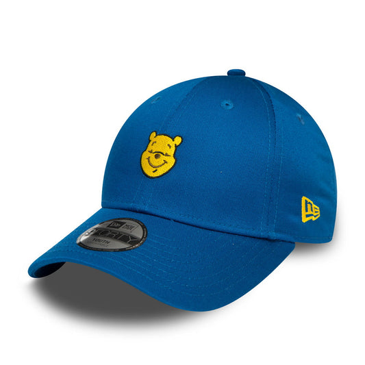 New Era 9FORTY Winnie Pooh Baseball Cap Disney Character - Azurblau