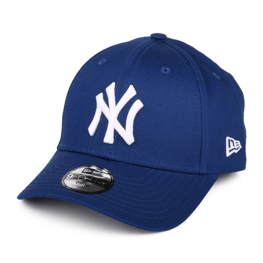 New Era Kinder 9FORTY New York Yankees Baseball Cap - MLB League Essential - Königsblau-Weiß