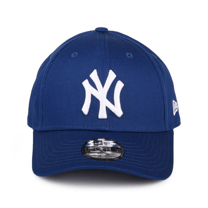 New Era Kinder 9FORTY New York Yankees Baseball Cap - MLB League Essential - Königsblau-Weiß