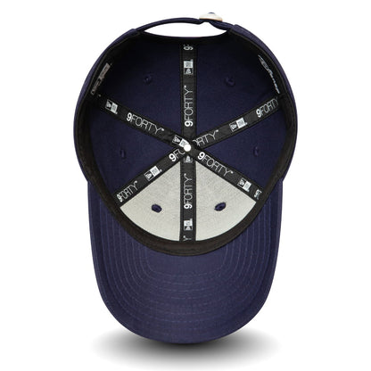 New Era Kinder 9FORTY Simba Baseball Cap - Disney Character Logo - Marineblau