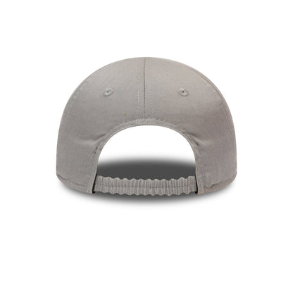 New Era Baby 9FORTY Elsa Baseball Cap - Disney Frozen Character Logo - Grau