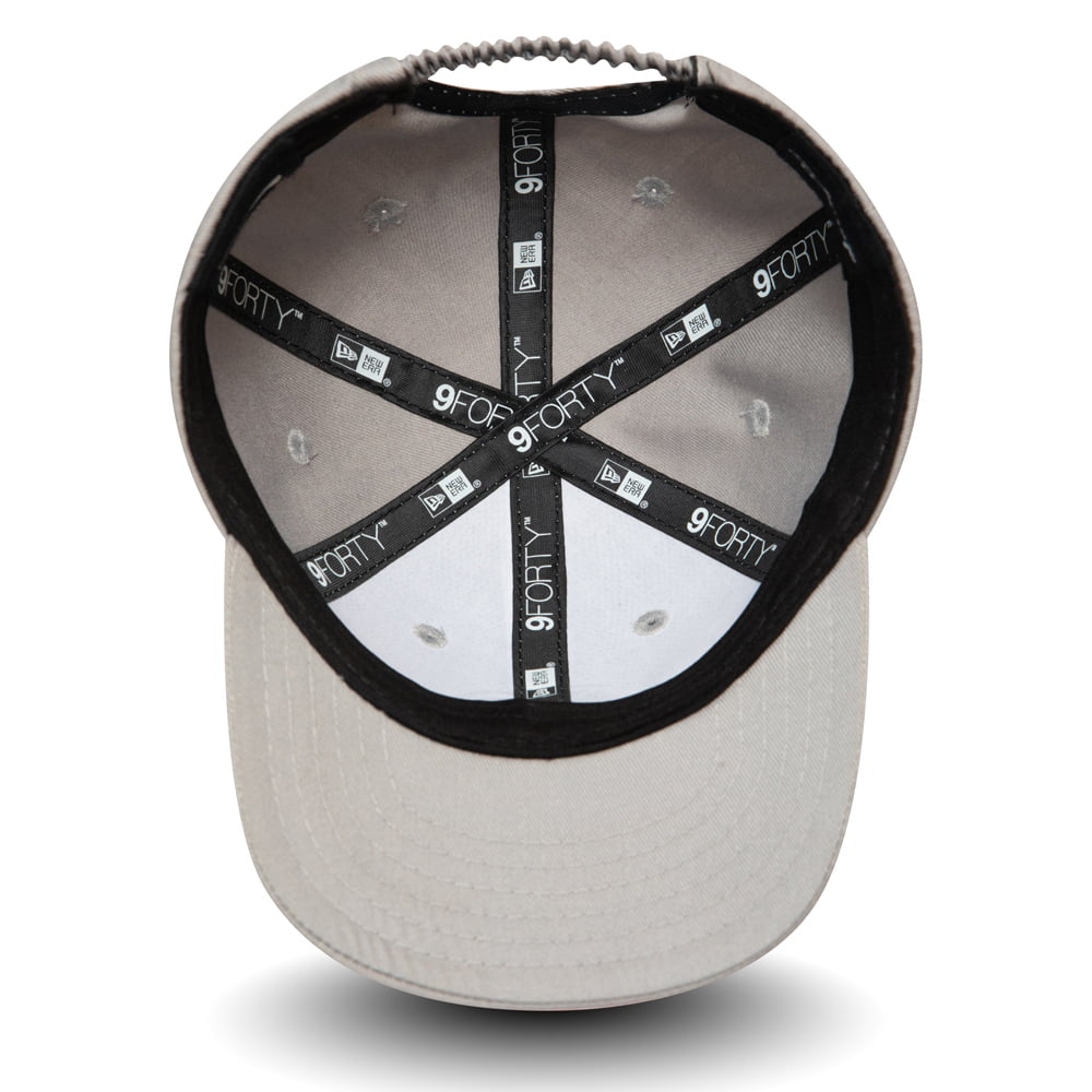 New Era Baby 9FORTY Elsa Baseball Cap - Disney Frozen Character Logo - Grau