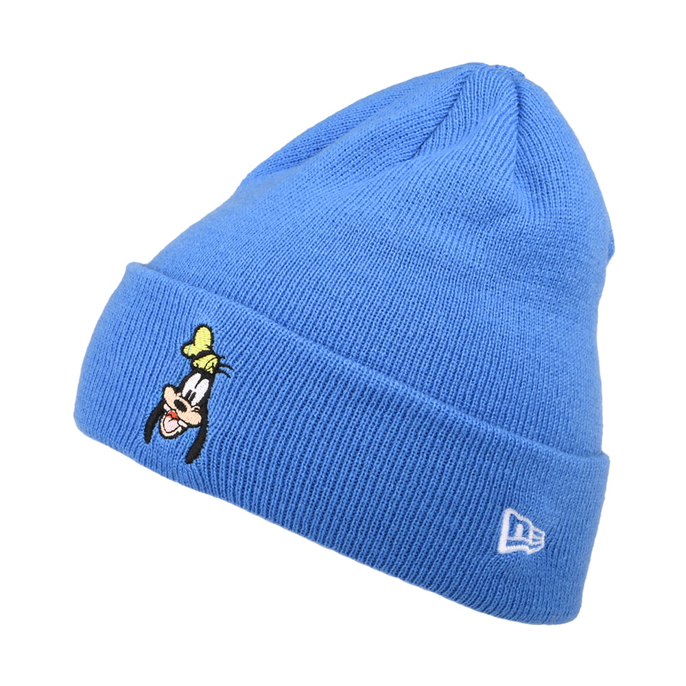 New Era Kinder Cuff Knit Goofy Cuff Knit Beanie Mütze - Disney Character - Blau