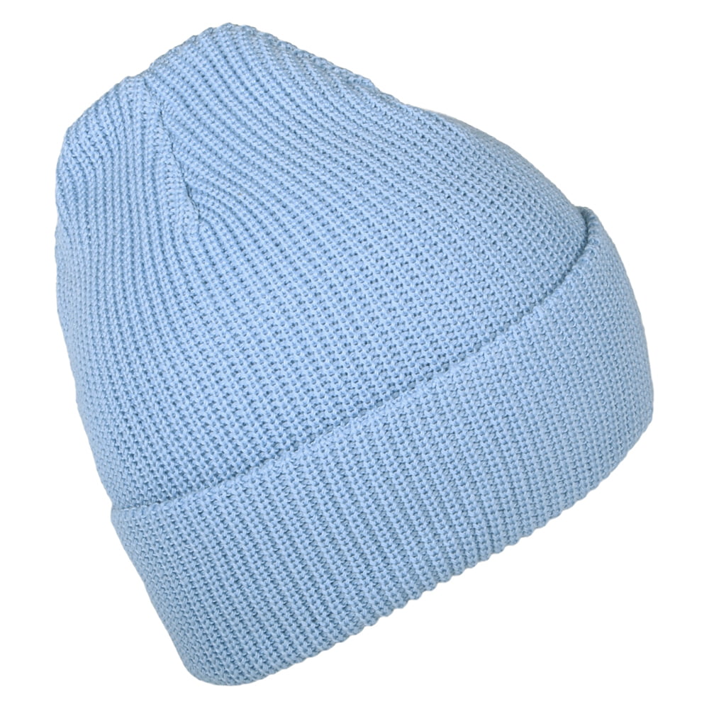 Patagonia Kinder Illustrated Alpine Icon Logo Beanie Mütze - Hellblau