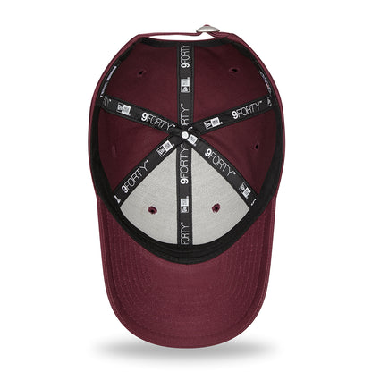 New Era Kinder 9FORTY Boston Red Sox Baseball Cap - MLB League Essential - Kastanienbraun-Marineblau