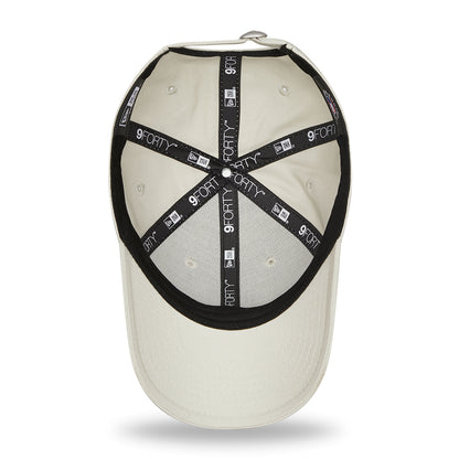 New Era Kinder 9FORTY New York Yankees Baseball Cap - MLB League Essential - Steingrau-Karamell