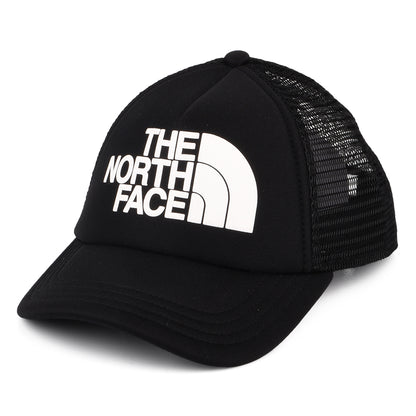 The North Face Kinder Logo Trucker Cap - Schwarz-Weiß