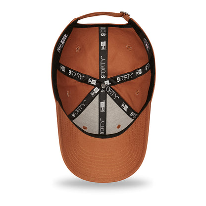 New Era Kinder 9FORTY Boston Red Sox Baseball Cap - MLB League Essential II - Toffee