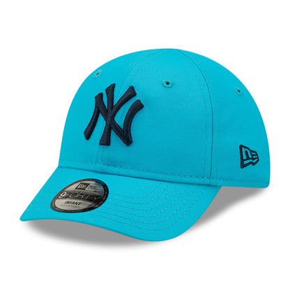 New Era Baby 9FORTY New York Yankees Baseball Cap MLB League Essential II - Türkis-Marineblau