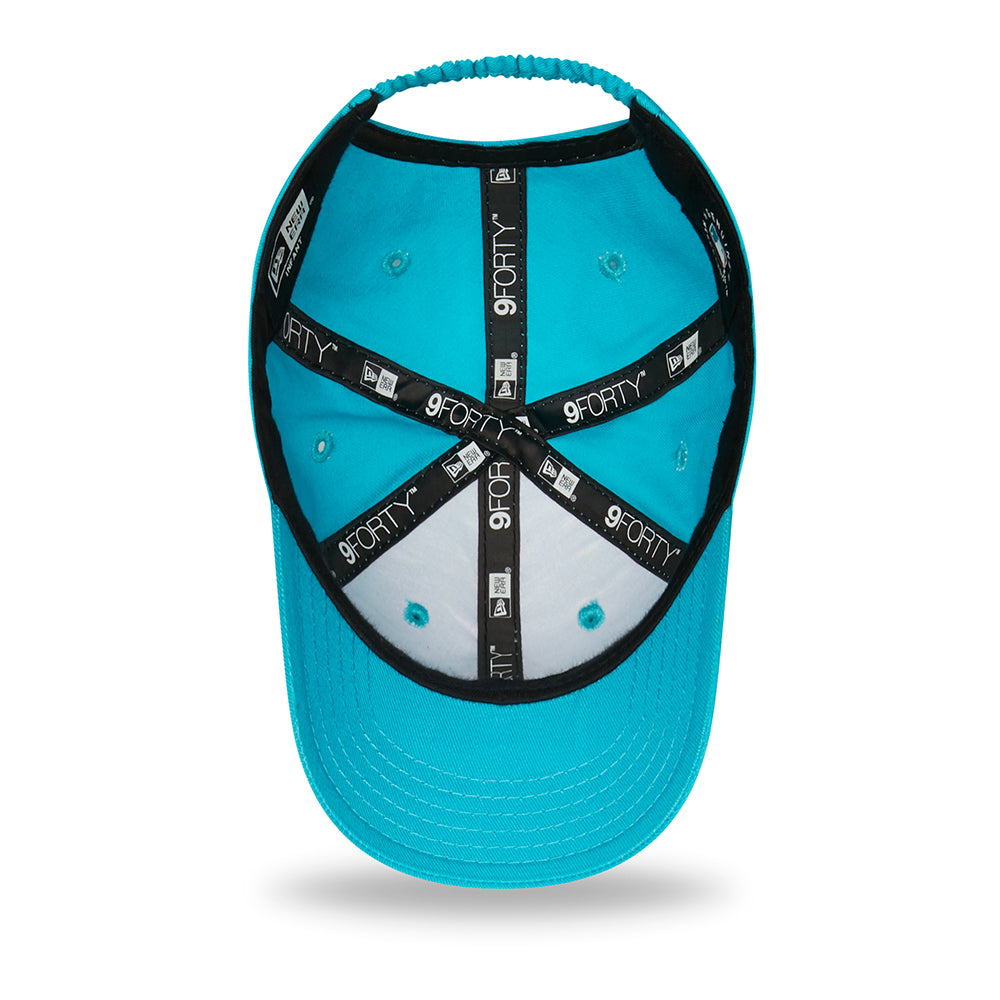 New Era Baby 9FORTY New York Yankees Baseball Cap MLB League Essential II - Türkis-Marineblau