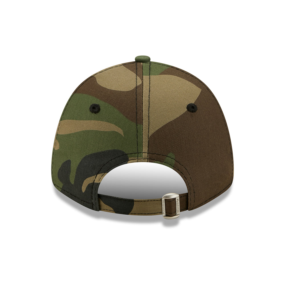 New Era Kinder 9FORTY Chicago Bulls Baseball Cap - NBA Camo - Tarnfarben