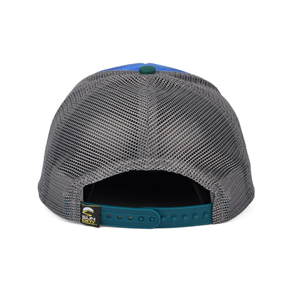 Sunday Afternoons Kinder Artist Series Lone Wolf Trucker Cap - Petrol-Multi