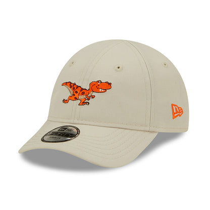 New Era Kinder 9FORTY Repreve Baseball Cap - Dino - Steingrau