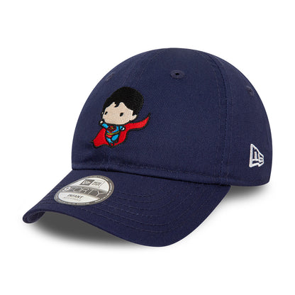 New Era Baby 9FORTY Superman Baseball Cap - DC Comics - Marineblau