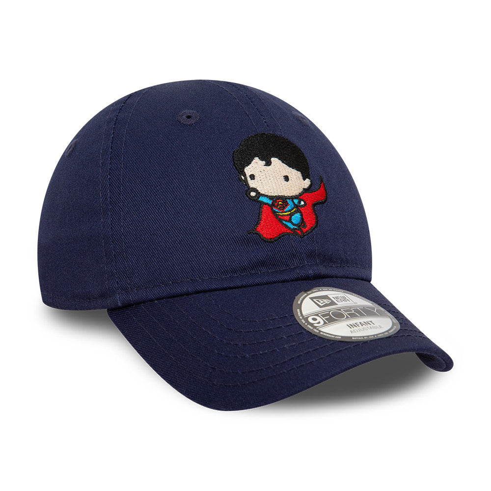 New Era Baby 9FORTY Superman Baseball Cap - DC Comics - Marineblau