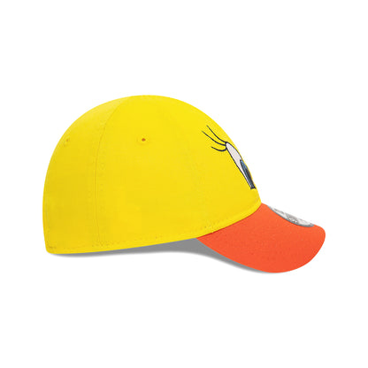 New Era Baby 9FORTY Tweety Baseball Cap - Looney Tunes Character - Gelb-Orange