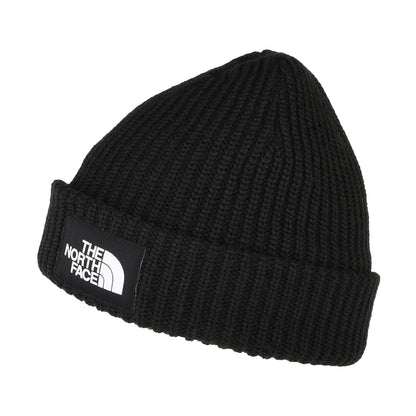 The North Face Kinder Salty Dog Beanie Mütze gefütterte Recycelter - Schwarz