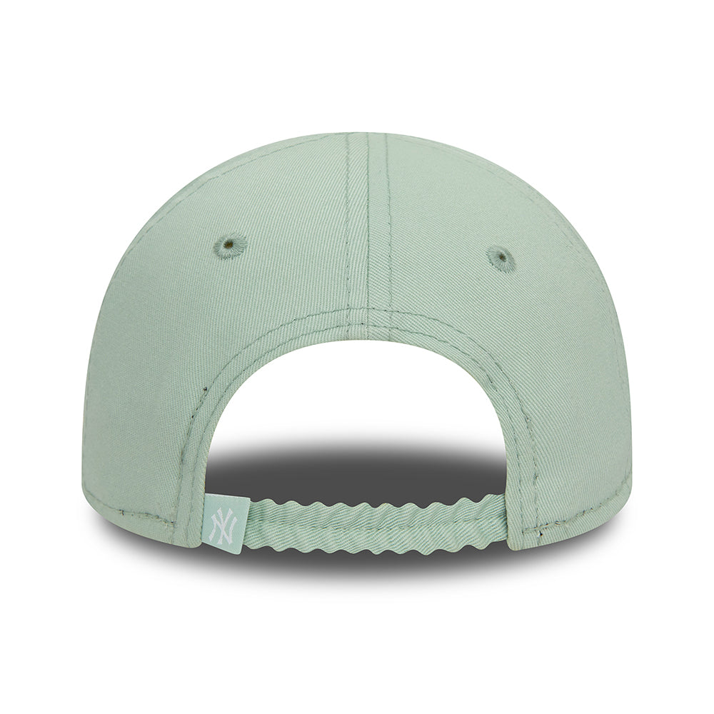 New Era Baby 9FORTY New York Yankees Baseball Cap - MLB Icon - Minzgrün-Rosa
