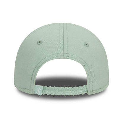 New Era Baby 9FORTY New York Yankees Baseball Cap - MLB Icon - Minzgrün-Rosa