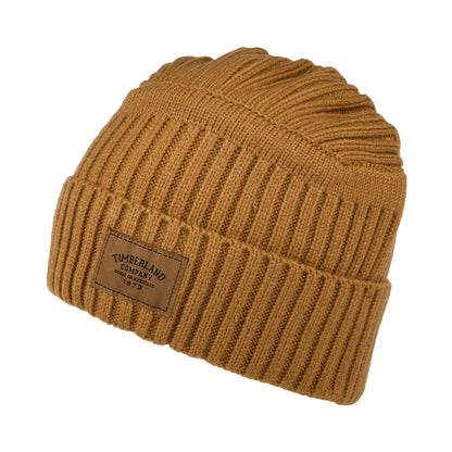 Timberland Gulf Beach Beanie Mütze gerippte - Weizen