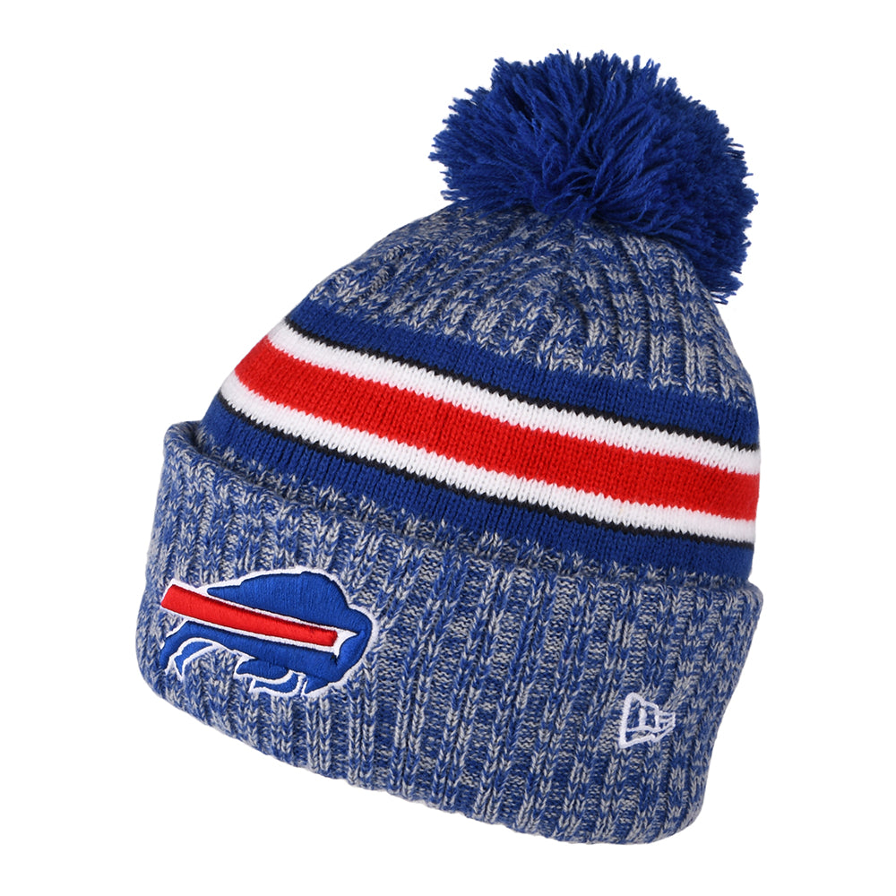 New Era Buffalo Bills Bommelmütze NFL Sideline Sport Knit - Blau-Rot