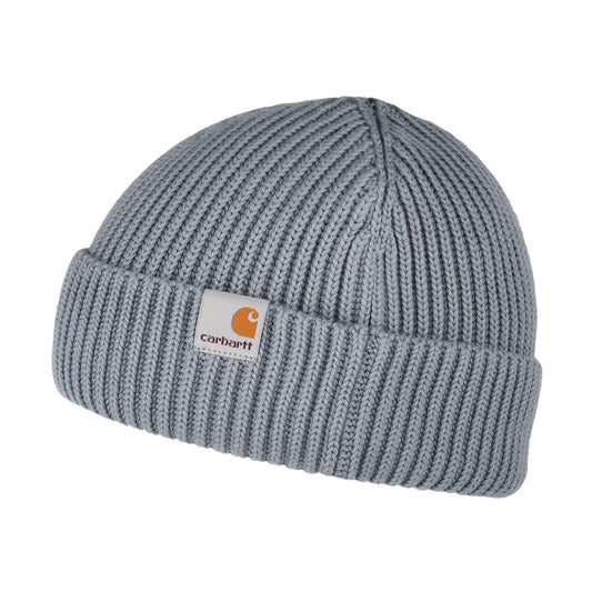 Carhartt WIP Banks Fisherman Beanie Mütze aus organischer Baumwolle - Schieferblau
