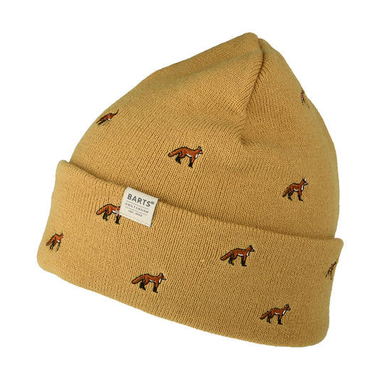 Barts Vinson Cuffed Beanie Mütze Fuchs - Ocker