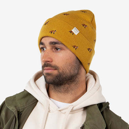 Barts Vinson Cuffed Beanie Mütze Fuchs - Ocker