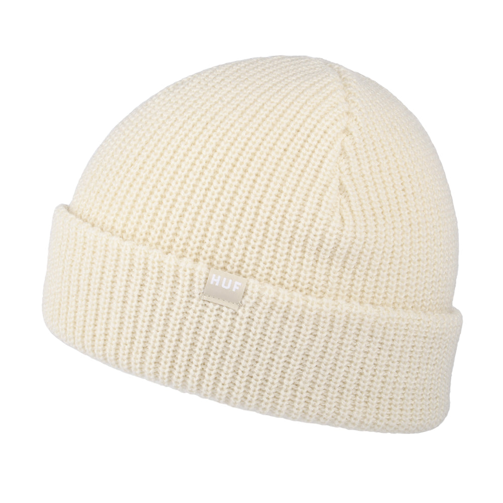 HUF Usual Fisherman Beanie Mütze - Creme