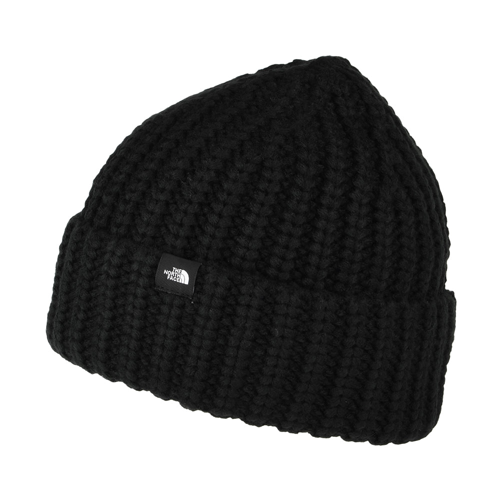 The North Face Fisherman Beanie Mütze Chunky Knit - Schwarz