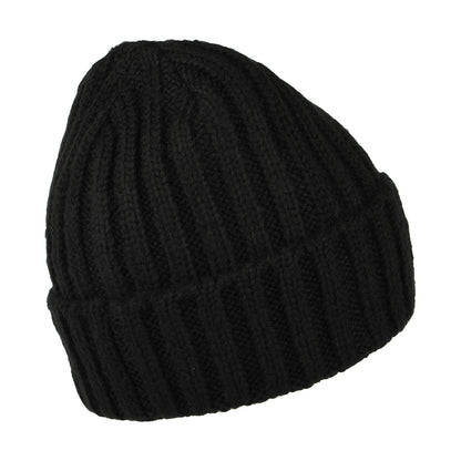 Hurley Squaw Fisherman Beanie Mütze - Schwarz