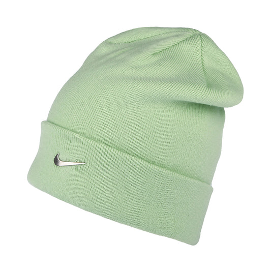 Nike Golf Swoosh mit Umschlag Beanie Mütze - Minzgrün-Silber