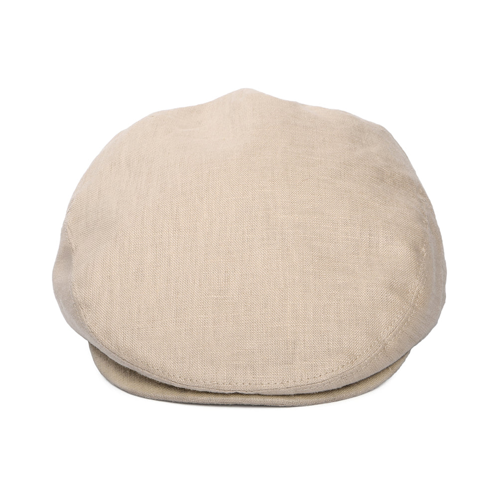 Jaxon & James Schiebermütze aus Leinen Natur Großhandel