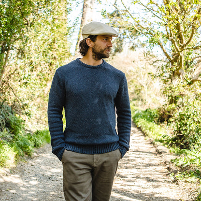 Jaxon & James Schiebermütze aus Leinen Natur Großhandel