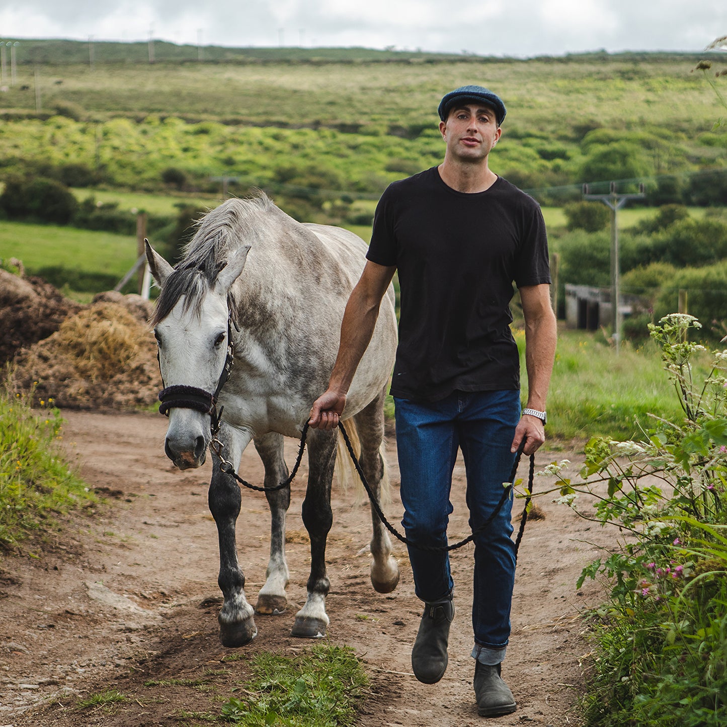 Jaxon & James Brooklyn Schiebermütze Marineblau Großhandel